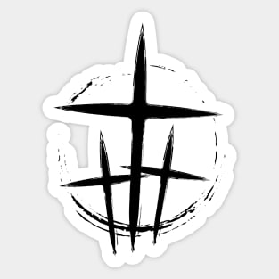 The Old Rugged Cross Sticker